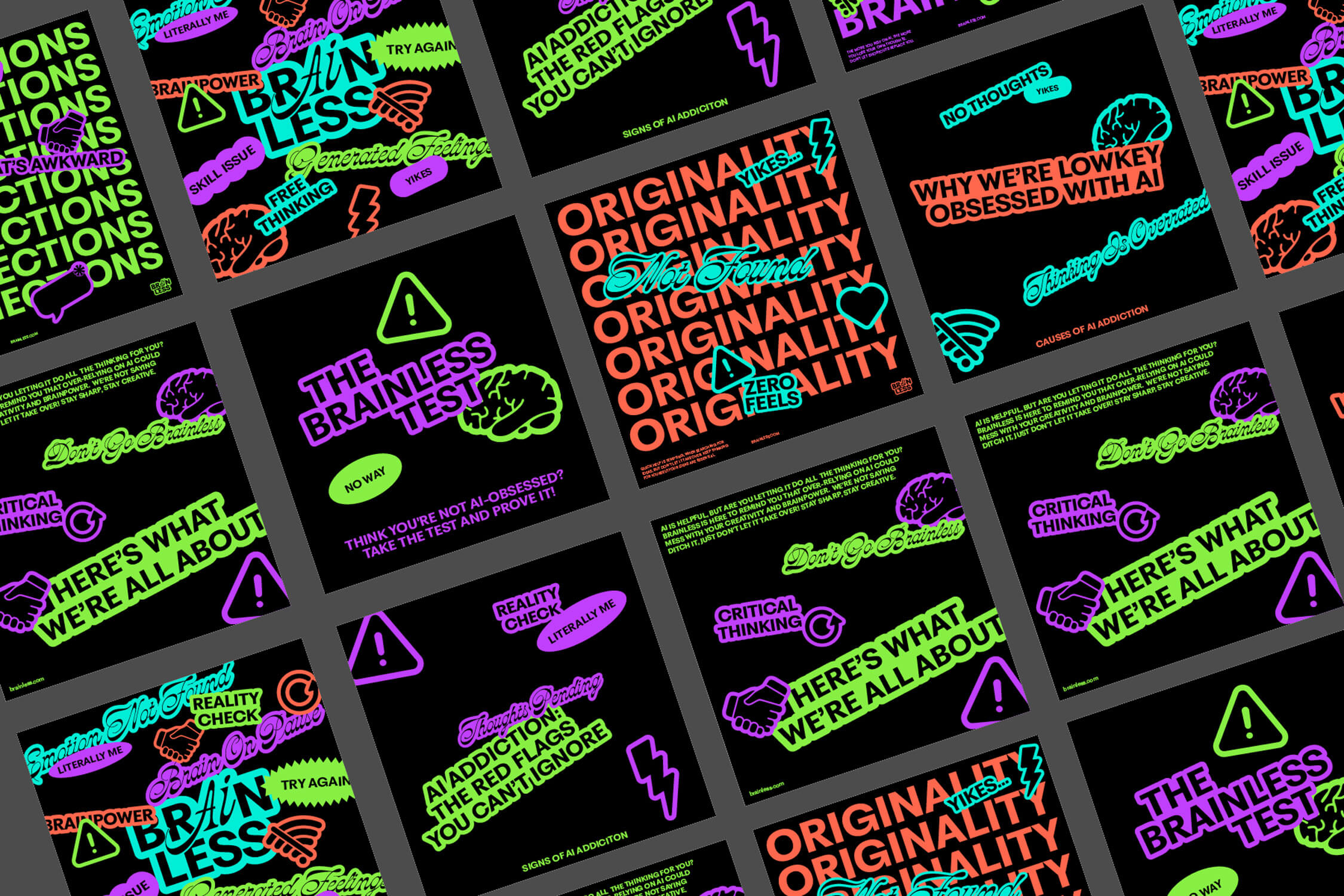 brainless social media posts